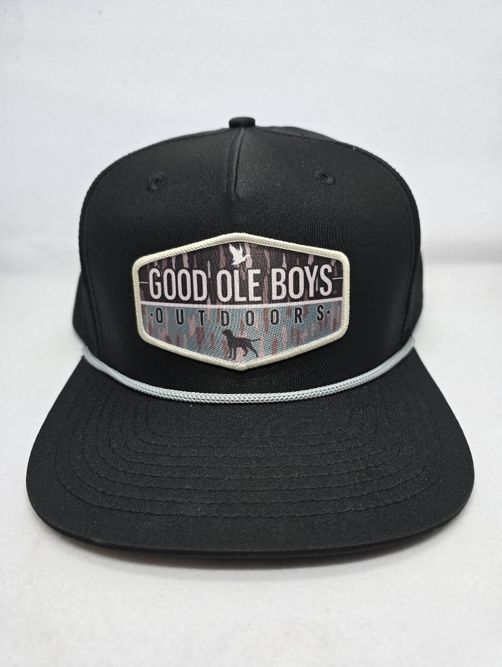 Good Ole Boys Outdoors Black Snapback Hat Hunting Fishing Trucker Cap NWT Unisex